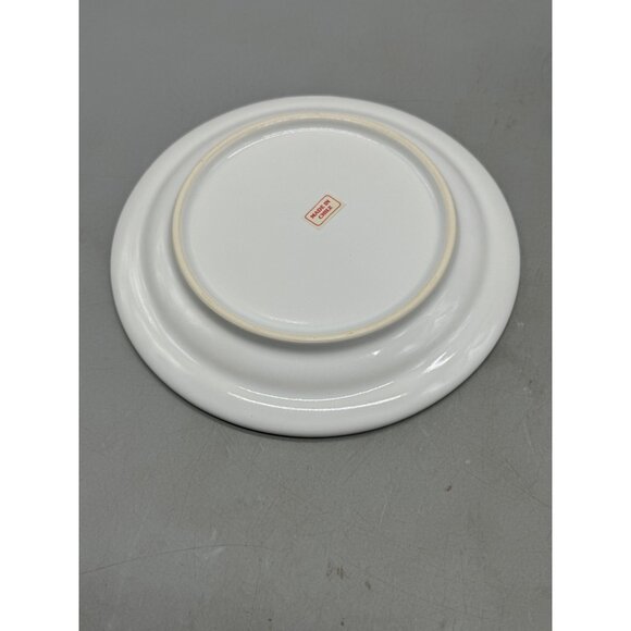 Bencon Hedges Ceramic Cup & Saucer Set With Script made in Chili white READ NEW - Picture 7 of 9